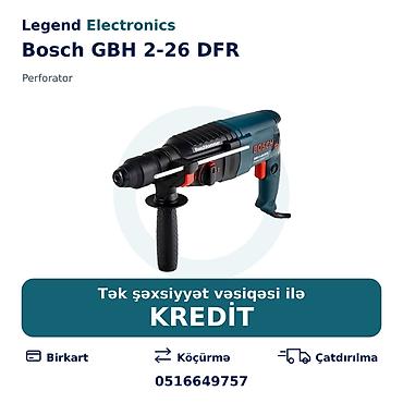 perfarator: Elan başlığı: Perforator Bosch GBH 2-26 DFR Elan mətni: Bosch GBH — 1