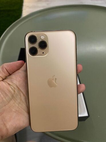 арзан iphone: IPhone 11 Pro, Колдонулган, 256 ГБ, Алтын, Каптама, 73 %