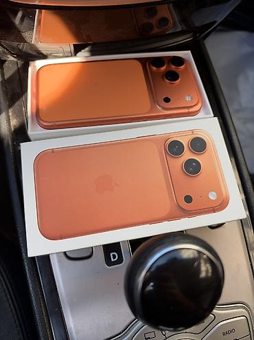 i̇phone telefon: IPhone 17 Pro, 256 GB, Narıncı, Zəmanət, Face ID, Sənədlərlə — 4