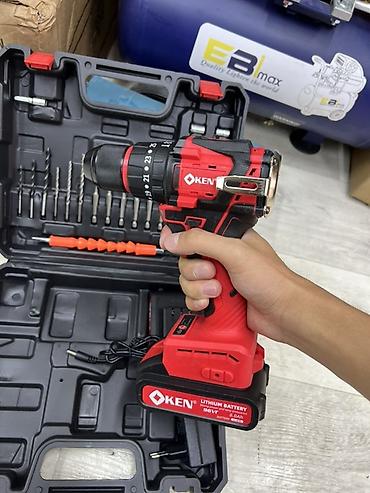 сверление станок: 🔴 KEN АККУМУЛЯТОРДУК ШУРУПОВЁРТ 🔧🔥 🔋 2 аккумулятор комплектте ⚡ — 1