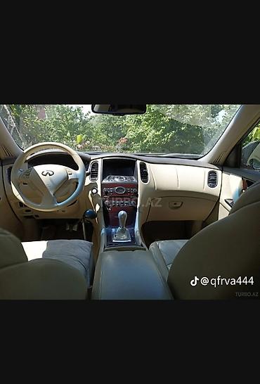 prado arxa stop: Infiniti EX seriyası krossover – ağ rəng, 5 yerlik, AZ dövlət nömrə — 4