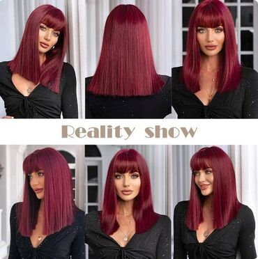 Perike i klipse: Poluprirodne kanekalon perike, mogu se prati, uvijati, ispravljati — 17