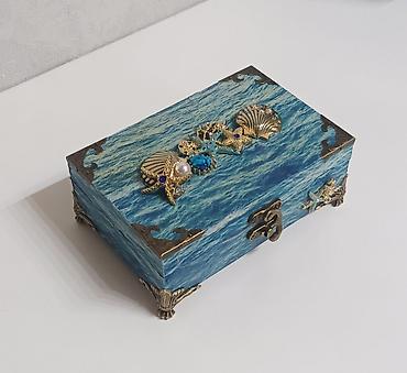 dekor evler: ИДЕАЛЬНО ДЛЯ ПОДАРКА. Шкатулка от art_salton. Əl işı: dekorativ taxta — 2