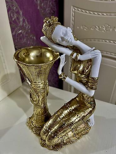 hamam aksesurlari: Fiqur, Rezin, rəng - Qızılı — 1