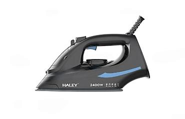 Buxarlı ütülər: Buxarlı ütü Haley HY-2061 — 2400 W, 350 ml, keramika altlıq 🟢 Rəsmi — 1