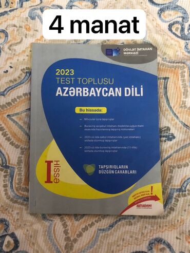 az dili test toplusu 1 ci hisse cavablari: Azərbaycan dili Testlər 11-ci sinif, DİM, 1-ci hissə, 2023 il