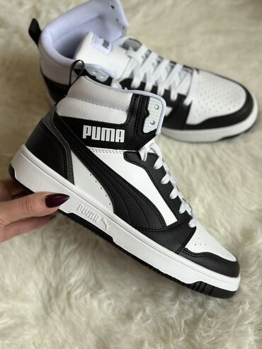 женские спортивные брюки: Кроссовки, 37, Puma, Новый, цвет - Черный, Самовывоз, Платная доставка