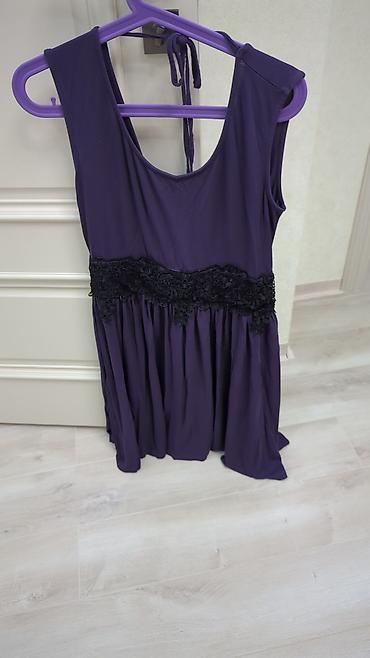 Повседневные платья: Повседневное платье, Лето, Короткая модель, Хлопок, Бохо, S — 27