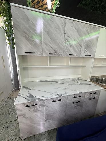 Кухонные гарнитуры: Кухонный гарнитур, Новый, цвет - Белый — 3