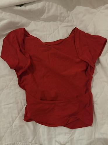 sortlar: Qırmızı qadın köynəyi - Model: qısaqoll, dar kəsim - Yaxası: geniş — 2