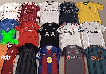 Futbol formaları M S XS razmerlər münasib qiymətə lalafo.az -da Futbol formaları M S XS razmerlər münasib qiymətə