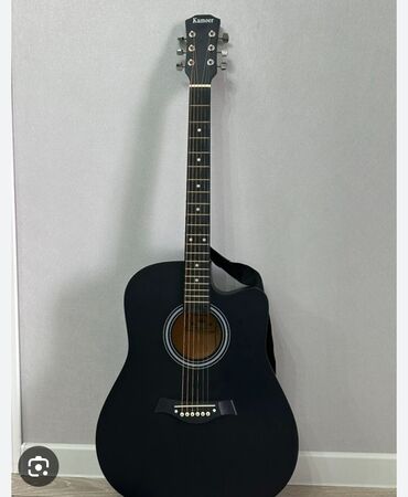 нейлоновые струны купить: Акустическая гитара Kamoer, форма корпуса Dreadnought с вырезом