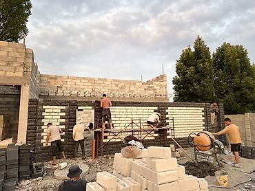 Кладка: Кладка Пескоблока быстро и качественно Пескоблок койобуз тез жана — 2