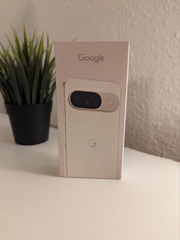 чехол pixel 5: Google Pixel 9, Новый, 128 ГБ, цвет - Бежевый, 1 SIM, eSIM