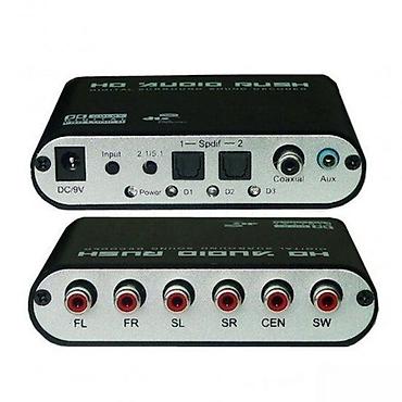 messages 1 audio: DAC 5.1 SUROUND AUDIO KONVERTER AC3/DTS SPDIF NA 5.1, 192KHZ | — 2