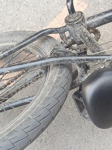 Спорт и хобби: BMX велосипед для трюков - Рама и вилка: стальная, окраска черная - — 2