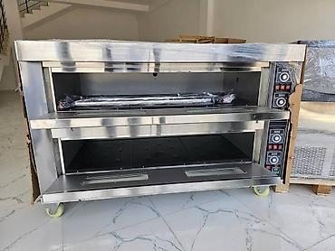 Оборудование для ресторанов, кафе: Çörək və şirniyyat üçün soba Professional peç ↘️ 2 mərtəbəli model — 2