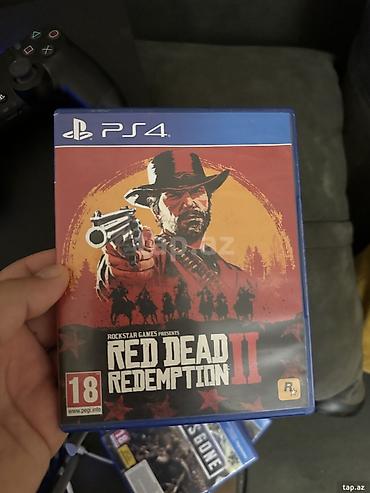playstatio: Playstation 4 Slim 1tb yaddaş,1 DualShock Üstündə RDR2, Days Gone — 2