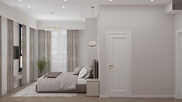 Спальные гарнитуры: Спальный гарнитур, Двуспальная кровать, цвет - Серый — 2