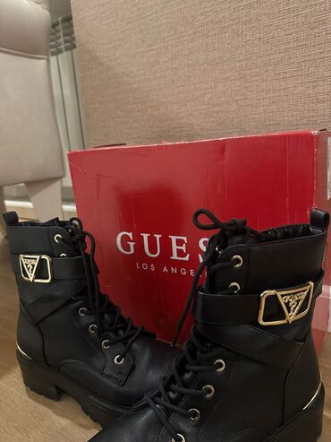 original canta: Guess, Ölçü: 40, rəng - Qara, Yeni