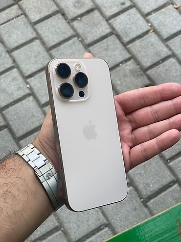 telefon lambard: IPhone 16 Pro, 128 GB, Qızılı, Face ID — 2