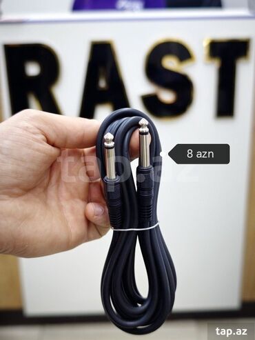 Kabellər, adapterlər: Kabel RC-F1 Musiqi alətləri kabeli RC-F1M SES KABELI Gitara kabeli — 12