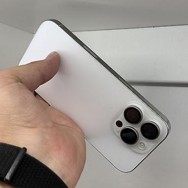 iphone iphone: IPhone 16 Pro, Б/у, 512 ГБ, White Titanium, Чехол, 91 % — 5