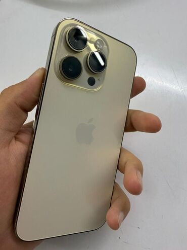 макбук про 2018: IPhone 14 Pro, Б/у, 256 ГБ, Золотой, Чехол, 79 %