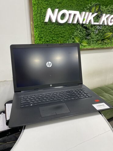 glorious model o: Ноутбук, HP, 8 ГБ ОЗУ, AMD A9, 17 ", Б/у, Для несложных задач, память SSD