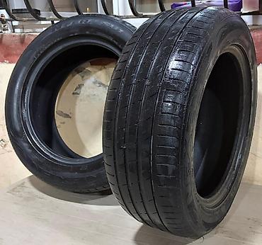 245 45 r18: İki ədəd avtomobil təkəri 50 manat Nexen 215/55/16 Model: Nexen — 3