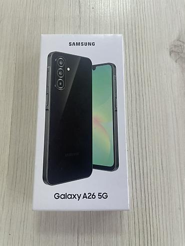 Samsung Galaxy A26 5G (модель SM-A266B/DS) - Поддержка 5G для высоких lalafo.kg да Samsung Galaxy A26 5G (модель SM-A266B/DS) - Поддержка 5G для высоких