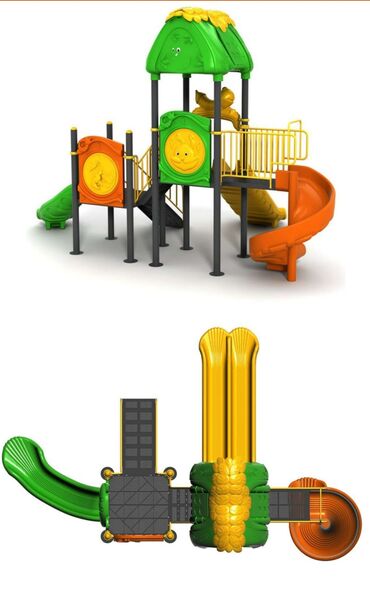 Manejlər: Oyun kompleksi – 2 model 1) Məhsul kodu: MAS-162 - Rəngli kürə — 10