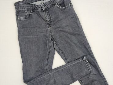 legginsy push up wysoki stan: Jeansy damskie, rozmiar M