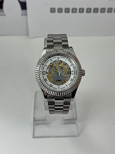 meta eynək: Mexaniki skelet saat – polad korpus və qolbaq Rolex, Rolex saat, Rolex — 4