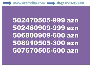 SİM-kartlar: Number: ( 050 ) ( 2111737 ), Yeni