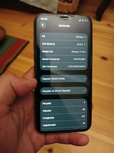 apple xr: IPhone 11 Pro, 64 GB, Qızılı, Face ID — 2