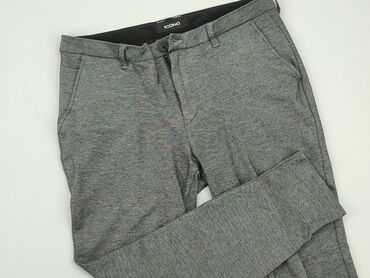 spodnie damskie materiałowe: Material trousers, XL (EU 42), condition - Very good