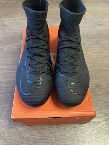 обувь 37 размер: Продам! Nike mercurial superfly v fg “Mono Black”. Размер 37