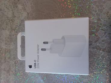 Apple USB‑C 20W Güc Adapteri - Model: Apple USB‑C Power Adapter, 20W lalafo.az -da Apple USB‑C 20W Güc Adapteri - Model: Apple USB‑C Power Adapter, 20W