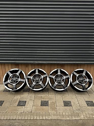 Диски: Литые Диски R 18 Hyundai, Комплект, отверстий - 5, Б/у — 2
