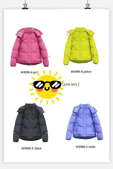 Ženske zimske jakne model W3098 - Dostupne boje: pink (W3098-6), žuta