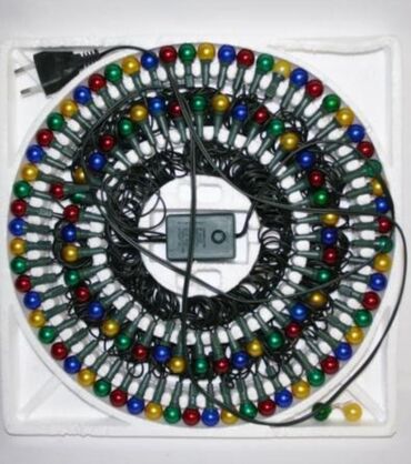 Yeni il oyuncaqları və bəzəkləri: Yolka işığı 1,5×1,5 / 2×2/ 3×3 və s. istənilən ölçüdə yolka işıqları — 7