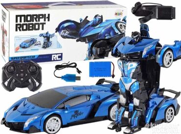 Dečiji električni automobili: 06. Veliki Transformers – auto na daljinsko upravljanje koji se jednim