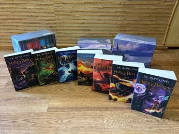 harry potter kitabi azerbaycan dilinde oxu: Harry Potter bloomsbury box Книги про Гарри Поттера на английском, от
