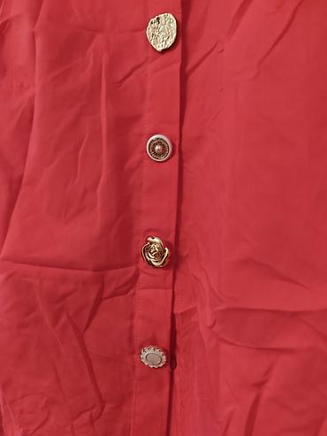 woolrich jakne: Ženska košulja EVAROZA – crvena NOVO - Klasičan kroj sa istaknutim — 3