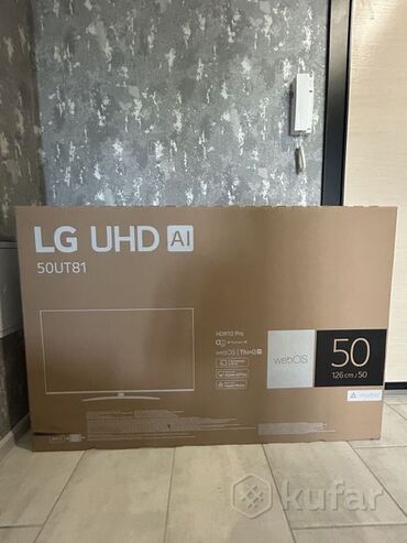 Televizorlar: Yeni Televizor LG 50" 4K (3840x2160)