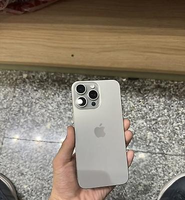 galaxy a26 5g: IPhone 15 Pro Max, Б/у, 512 ГБ, Серебристый, Защитное стекло, Чехол, 89 % — 1