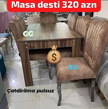 tabletka stullar: Yeni, 6 stul — 1