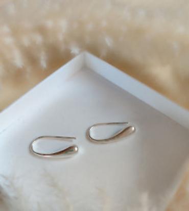 mindjuse od kristala: Minimalističke mindjuše – zig 925 - Materijal: srebro 925 žig 925 - — 1