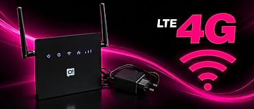Продаю 4G Wi-Fi роутер O! с двумя внешними антеннами. • Поддержка 4G